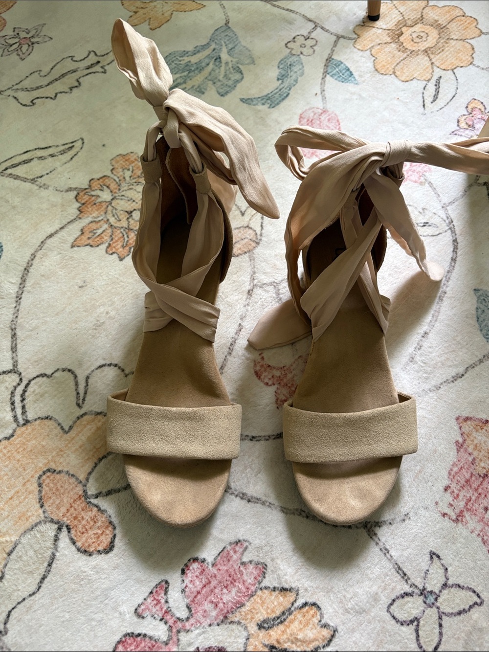 Ugg Trina Suede Sandals in Beige